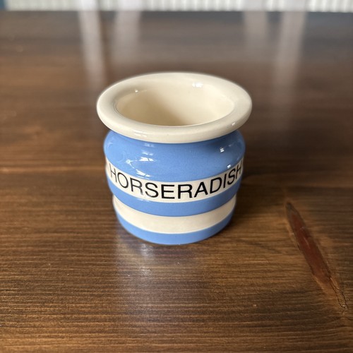 Green cornishware - g,