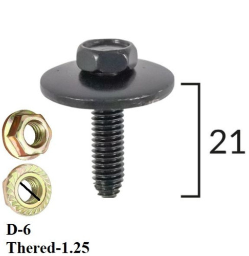 Fit toyota m10 - toyota, fastener