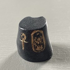 VINTAGE HEAVY PEWTER THIMBLE