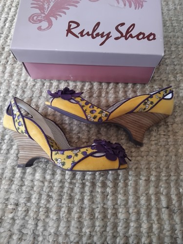 Ruby shoo wedge - ruby,