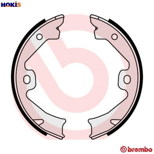 Brake shoe set parking - brake,