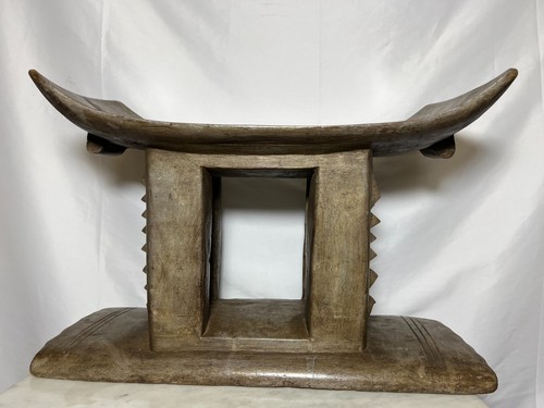 Antique ashanti stool - antique,