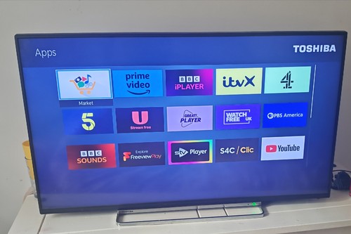 Toshiba 45in led smart - toshiba, tv