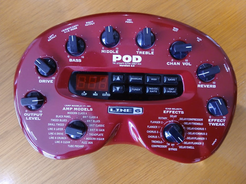 Line pod ver - 6, guitar