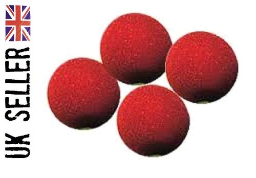 Red sponge balls - x, 4