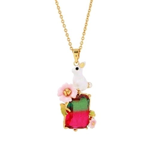 Les nereides rabbit necklace - les,