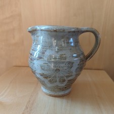 The Friars Aylesford Studio Pottery Jug  Floral Pattern Glazed. 16cm. Beautiful!
