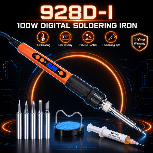 100w digital soldering - digital, iron