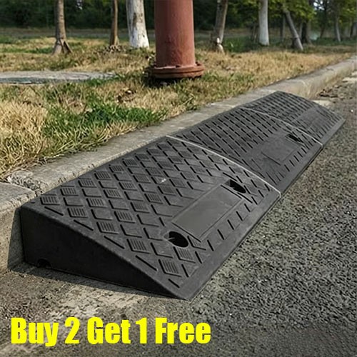 50cm heavy duty rubber kerb - 50cm,