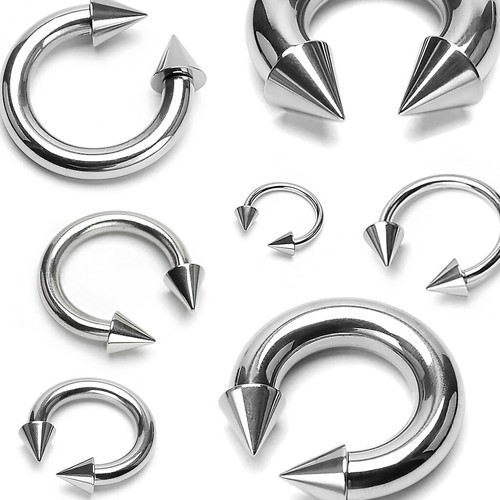 Steel horseshoe spike cone - steel,