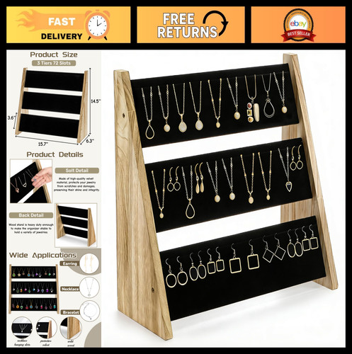 Tier necklace display stand - necklace,