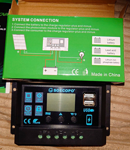 Soecopo pwm solar charge - soecopo,