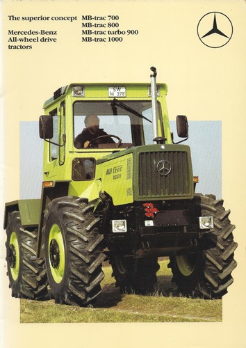 Mercedes benz trac - mercedes-benz, 700-1000