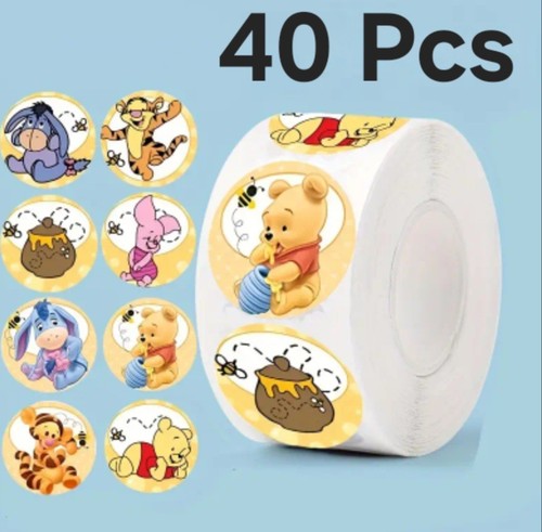 40x winnie the pooh stickers - 40x,