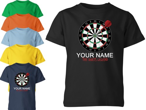 Personalised darts shirt any - darts, t