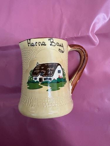 Torquay vintage pottery jug - vintage,