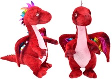 30cm Plush Dragon Rainbow