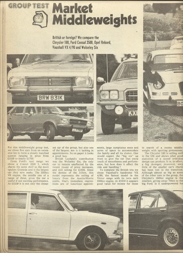 Chrysler 180 ford - chrysler,