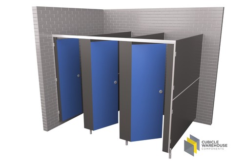 Triple corner toilet - triple,