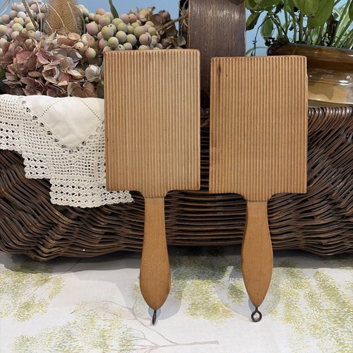 Vintage pair wooden - pair,