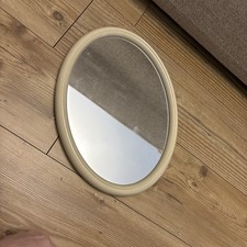 Vintage Retro Oval Wall Mirror