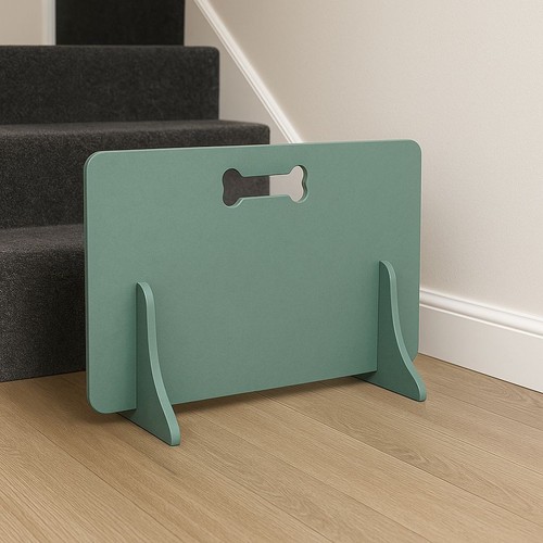 Freestanding dog stopper pet - stopper,