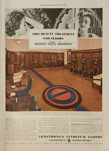 1938 armstrongs linoleum - 1938,