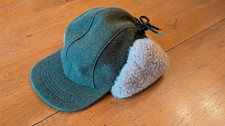 Filson Double Mackinaw Wool Cap | Forest Green | Medium | Made in USA