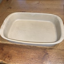 The Pampered Chef Stoneware Family Heritage Rectangular Baker roasting dish 1093