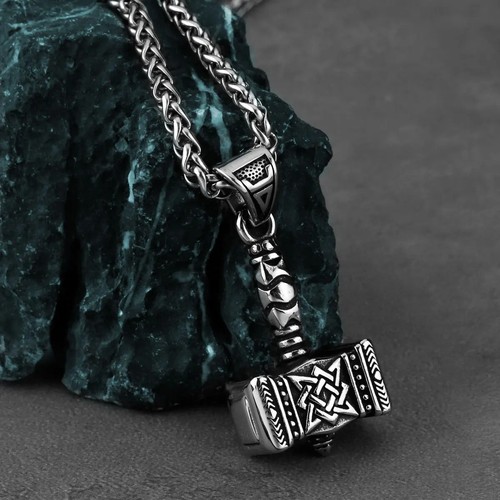Viking rune thor hammer - viking,