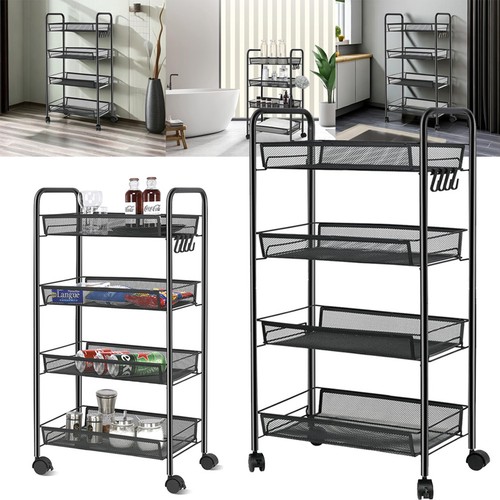 Rolling storage trolley tier - rolling,