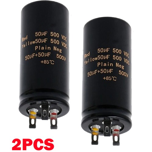 2pcs 50uf 500v audio - 2pcs,
