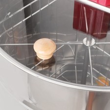 Manual Stainless Steel 3 Frame Bee Honey Extractor Machine Beekeeping Equip LS