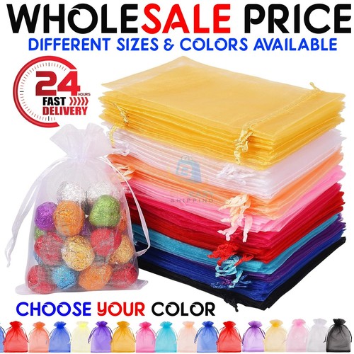 100 500pcs organza gift bags - gift,