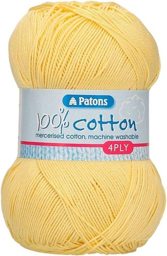 Patons 100 cotton ply - 100%,