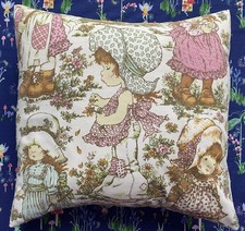 Sara Kay Vintage Fabric Filled Cushion Sarah Holly Hobby