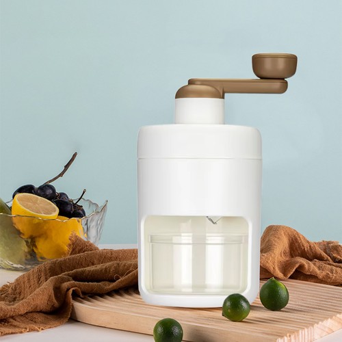 Portable crank ice crusher - portable,