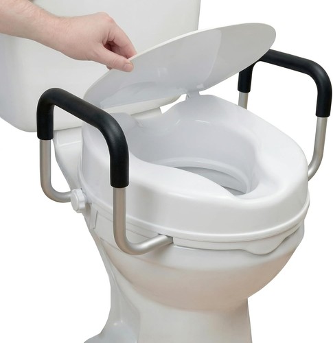 Eazy raised inch toilet seat - raised,