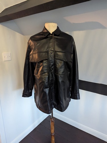 Zara faux leather press - faux,