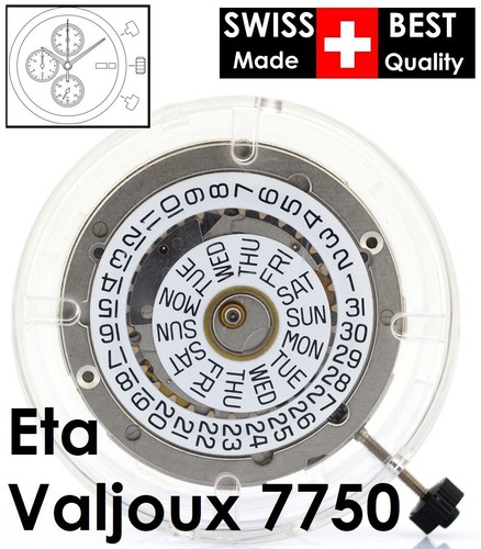 Swiss eta valjoux 7750 - swiss,