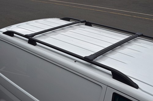 Black cross bar rail - rail, set