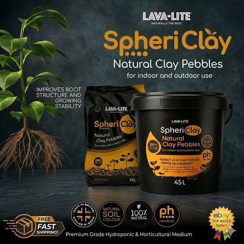 Sphericlay leca clay pebbles - leca,