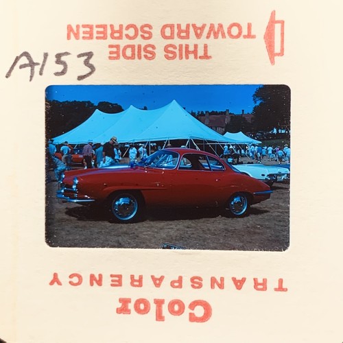 Vintage 35mm color slide red - 35mm,