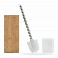 BAMBOO WOODEN TOILET BRUSH &