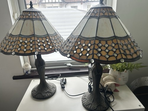 Pair table top tiffany - table,