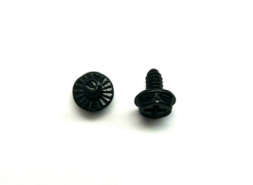 Computer case screws 10x black - 10x,