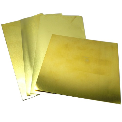 Brass shim 001 002 - (sheet), .002