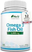 Omega 3 Fish Oil 1000mg | 365