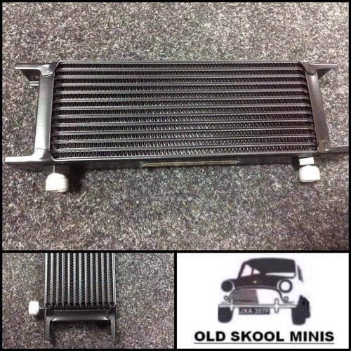 Classic mini black oil cooler - classic,