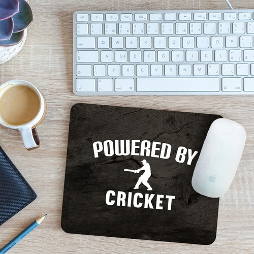 Powered cricket mouse mat - by,